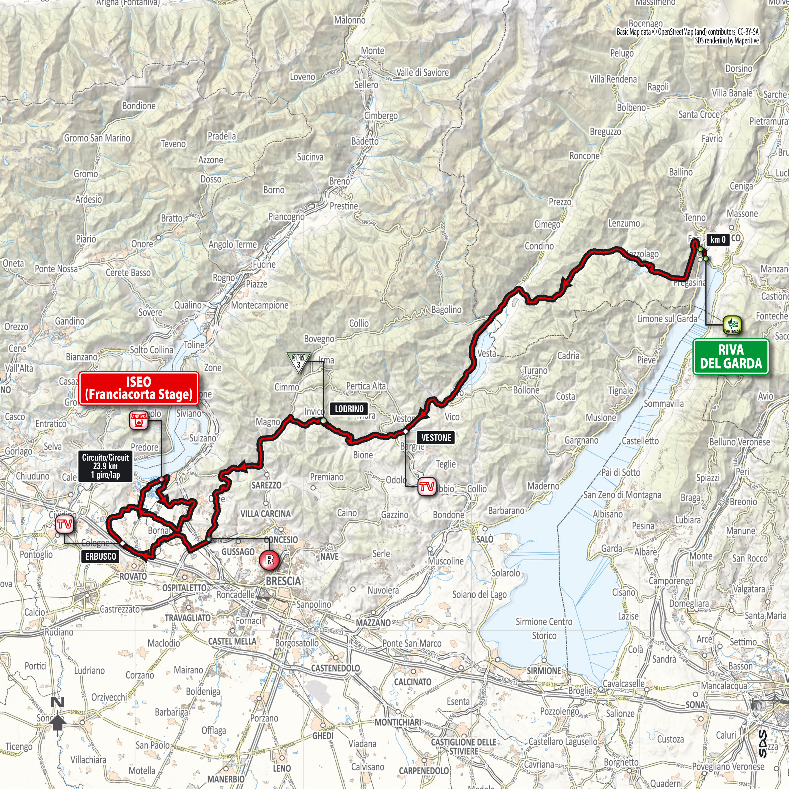 giro d'italia iseo francaicorta vigili del fuoco sale marasino