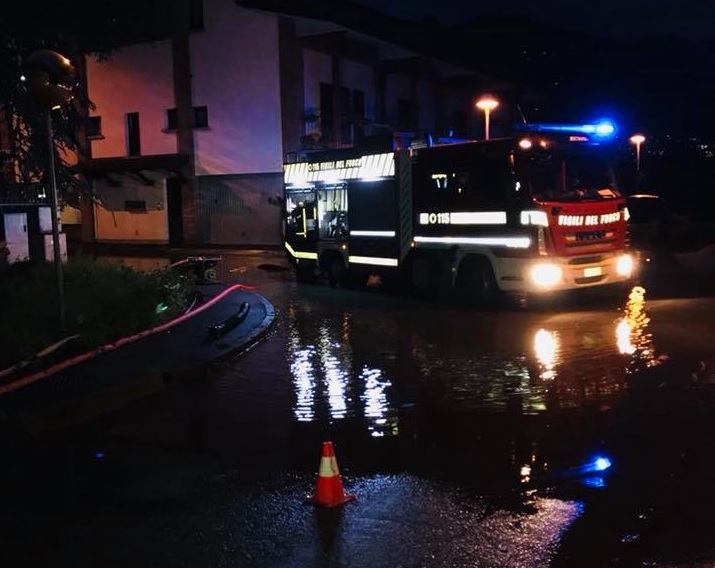 allagamenti a pisogne e sebino vigili del fuoco sale marasino